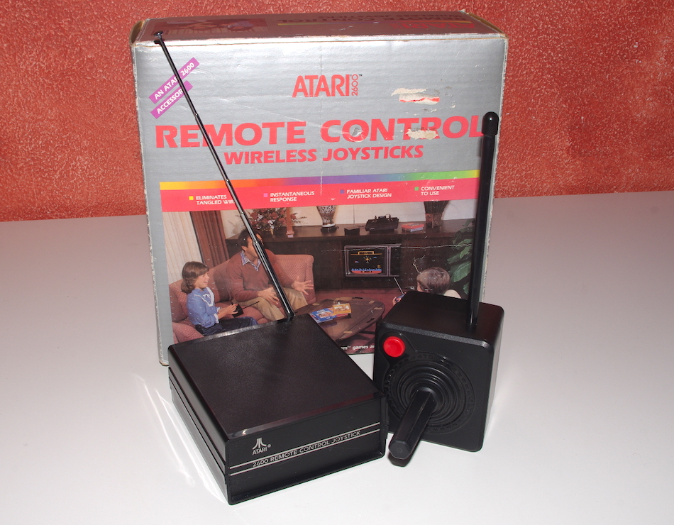 Atari CX42 Remote Control Wireless Joysticks