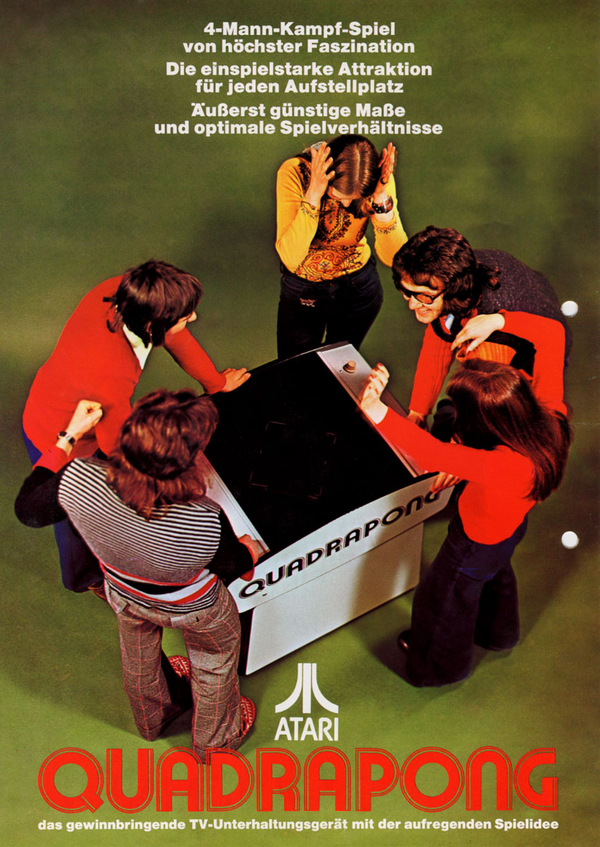 Atari: QuadraPong, deutsch