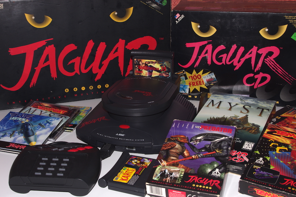 Atari Jaguar mit Jaguar CD