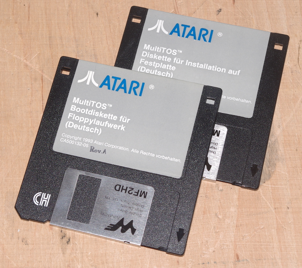 MultiTOS Installationsdiskette