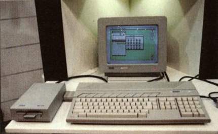 Atari 130ST auf der Winter CES 1985 / Bild: Happy Computer