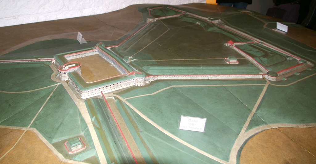 Die Zitadelle im Modell