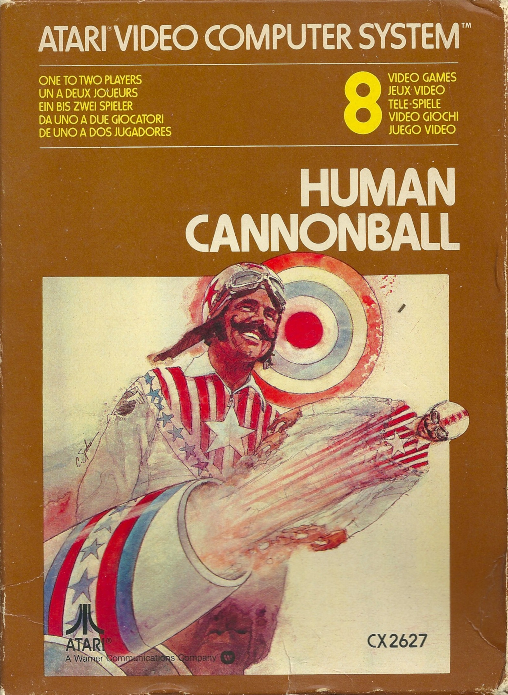 Atari VCS: Human Cannonball