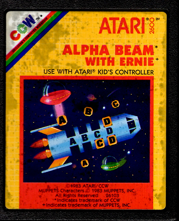 Alpha Beam With Ernie (Atari 2600)