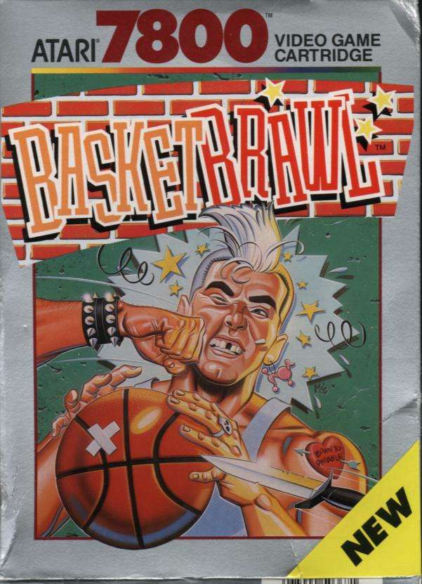 Atari 7800: BasketBrawl