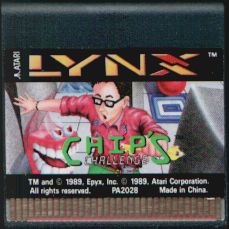 Atari Lynx Chip's Challenge PA-2028