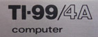 Texas Instruments TI 99/4A