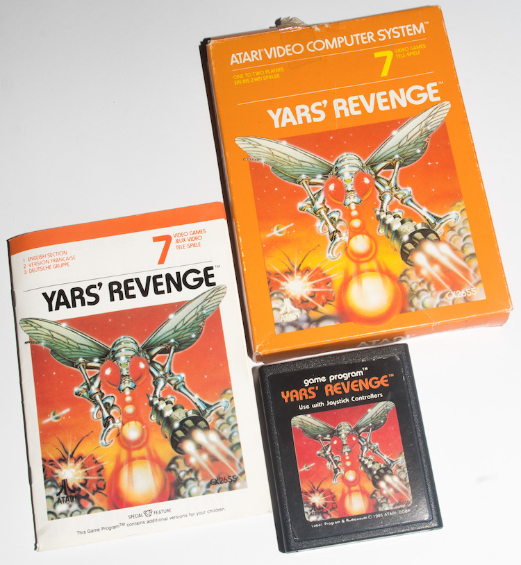 Atari 2600 Yars' Revenge (CX-2655)