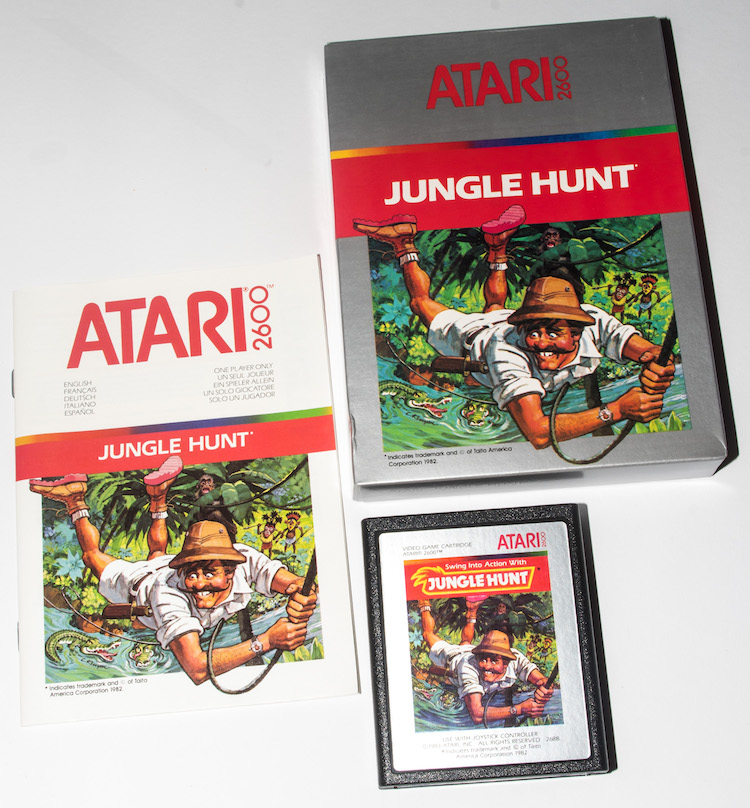 Atari 2600 Jungle Hunt (CX-2688)