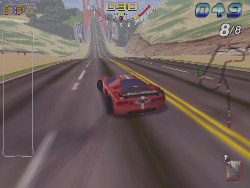 Atari Games: San Francisco Rush - Alcatraz Edition Screenshot