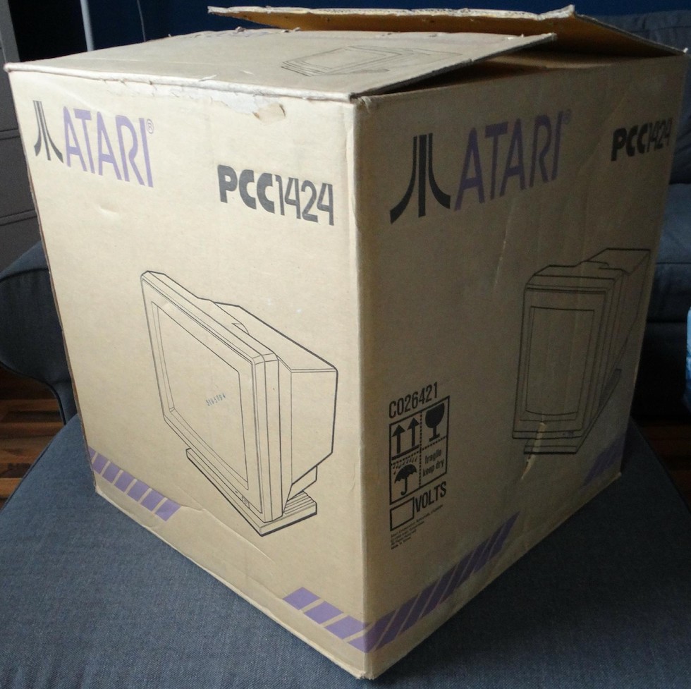 Atari PCC1424: Verpackung
