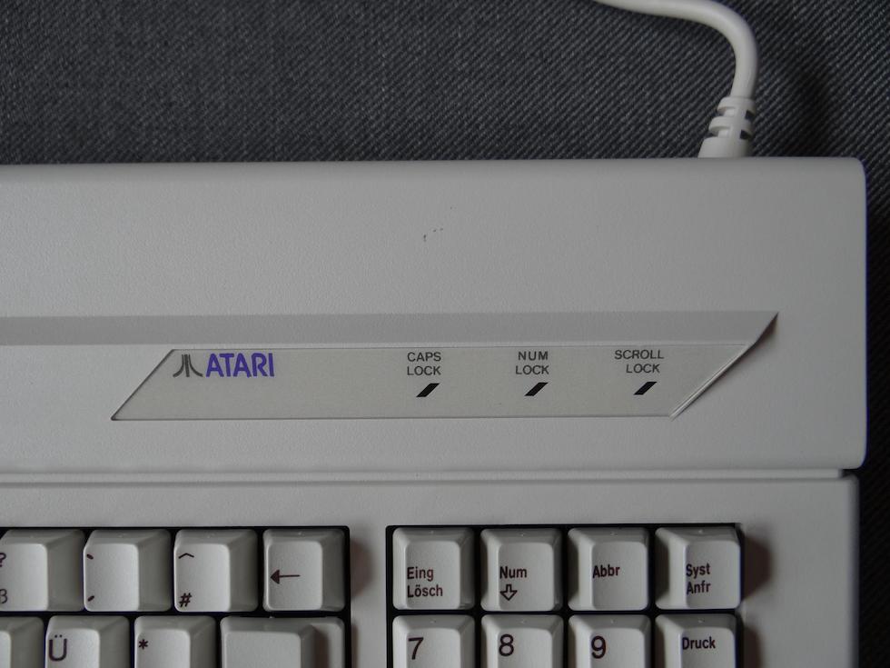 Atari PC Tastatur: LEDs
