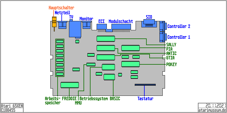 Mainboard 65XEN C100455