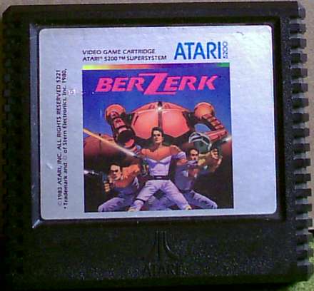 Atari 5200 Berzerk (CX5221)